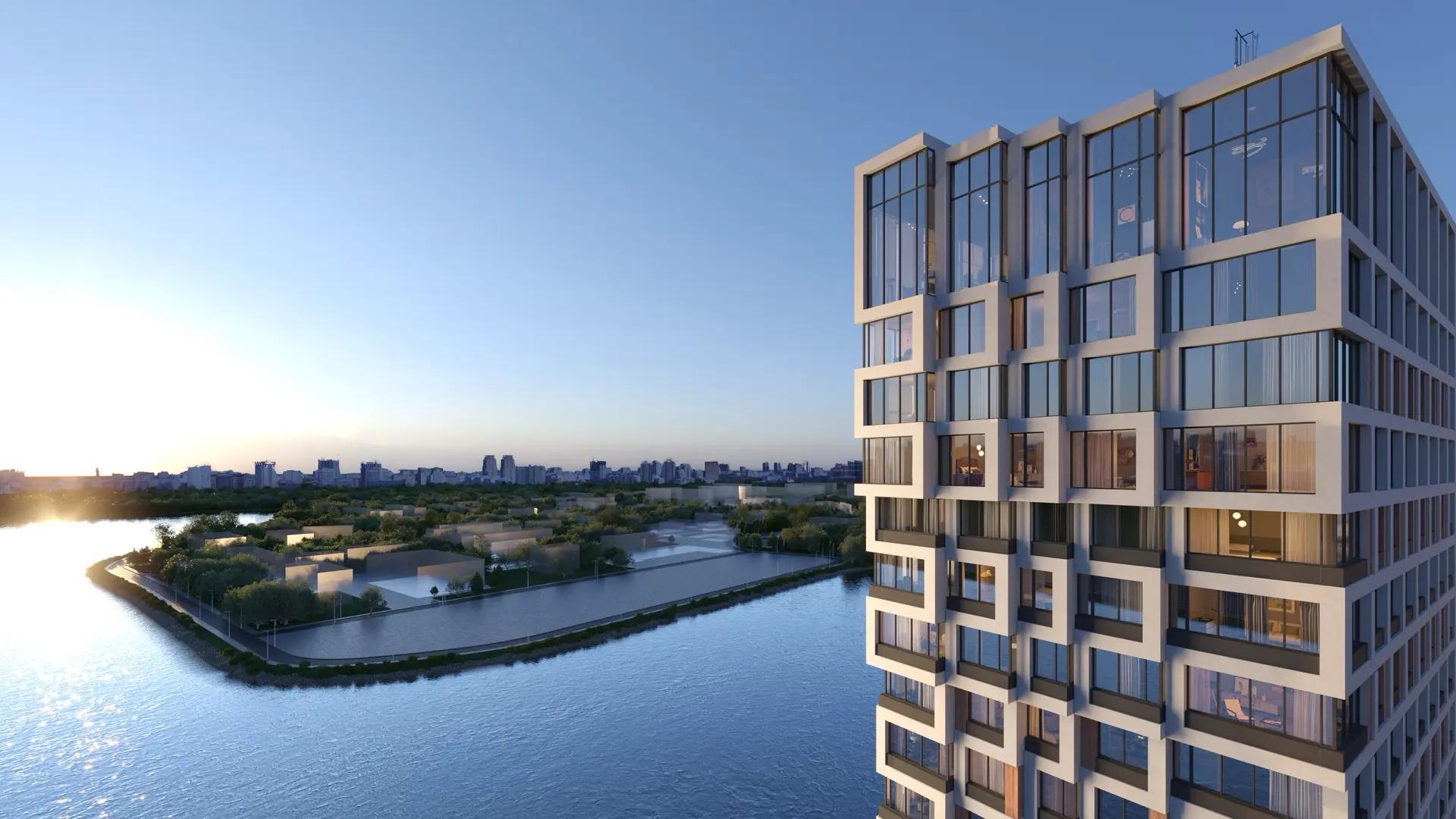 Часть нового квартала «Городская гавань» Часть нового квартала «Городская гавань»